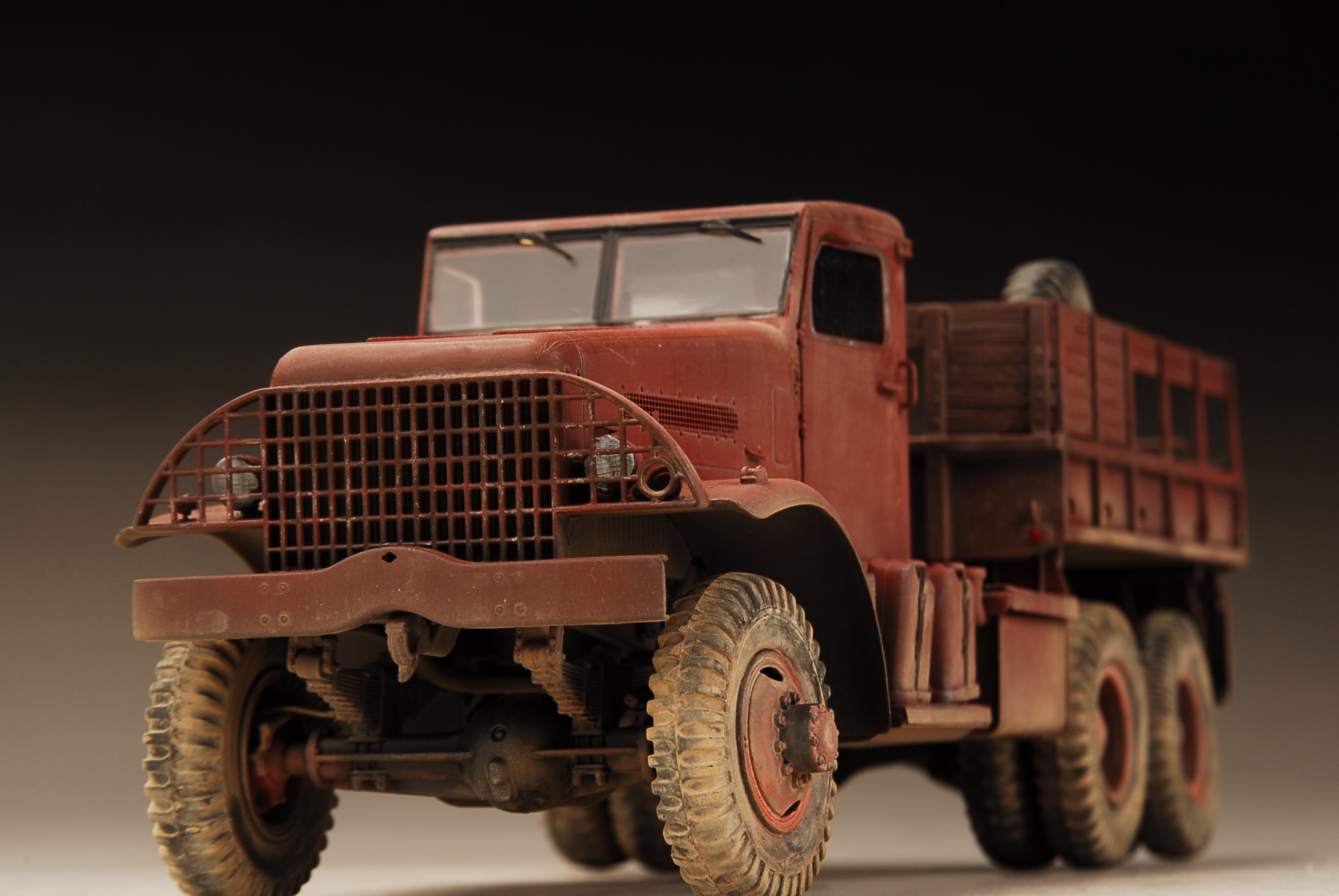 AwardWinner Built Hobby Boss 1/35 White 666 6T 6x6 Military Cargo Truck ...