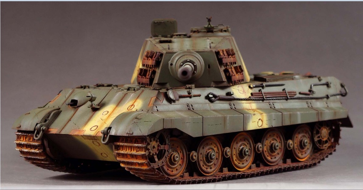 Award Winner Pre Built Dragon 1/35 TIGER II Late ProHeavy Tank Battle ...