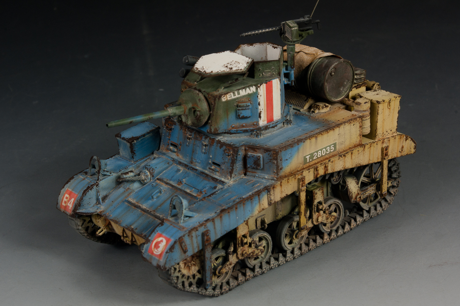 Award Winner Built Academy 1/35 M3A1 Stuart Light Tank +Interior ...