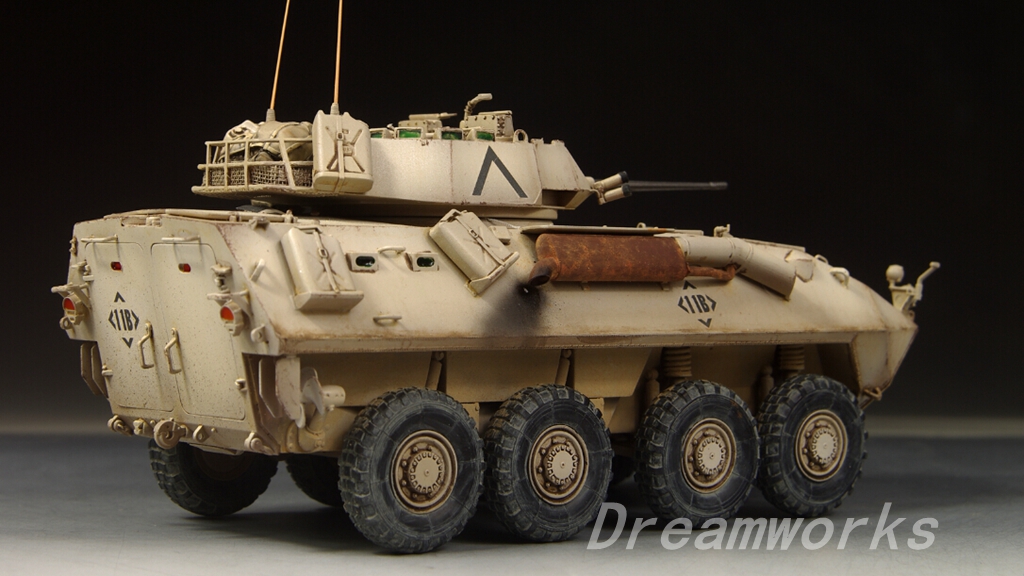 Award Winner Built Trumpeter 1/35 USMC General Dynamics LAV-25 