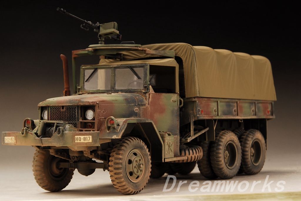 Award Winner Built AFV CLUB 1/35US M35A2 Military Cargo Truck +Details