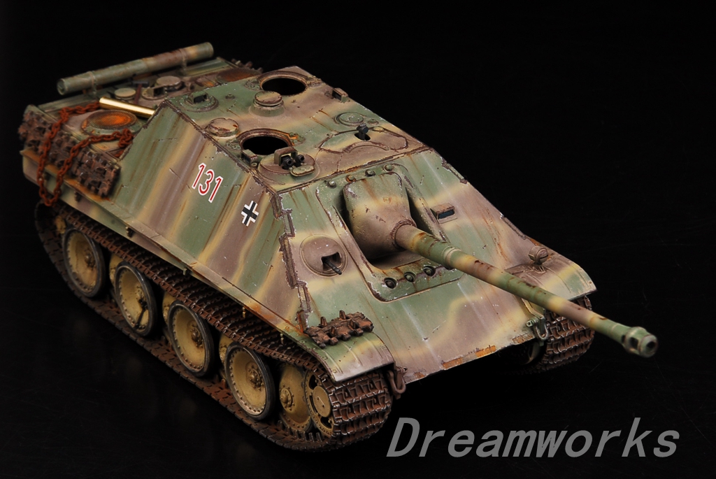 Award Winner Built Dragon 1/35 German Jagdpanther G #131 Tank Destoryer ...