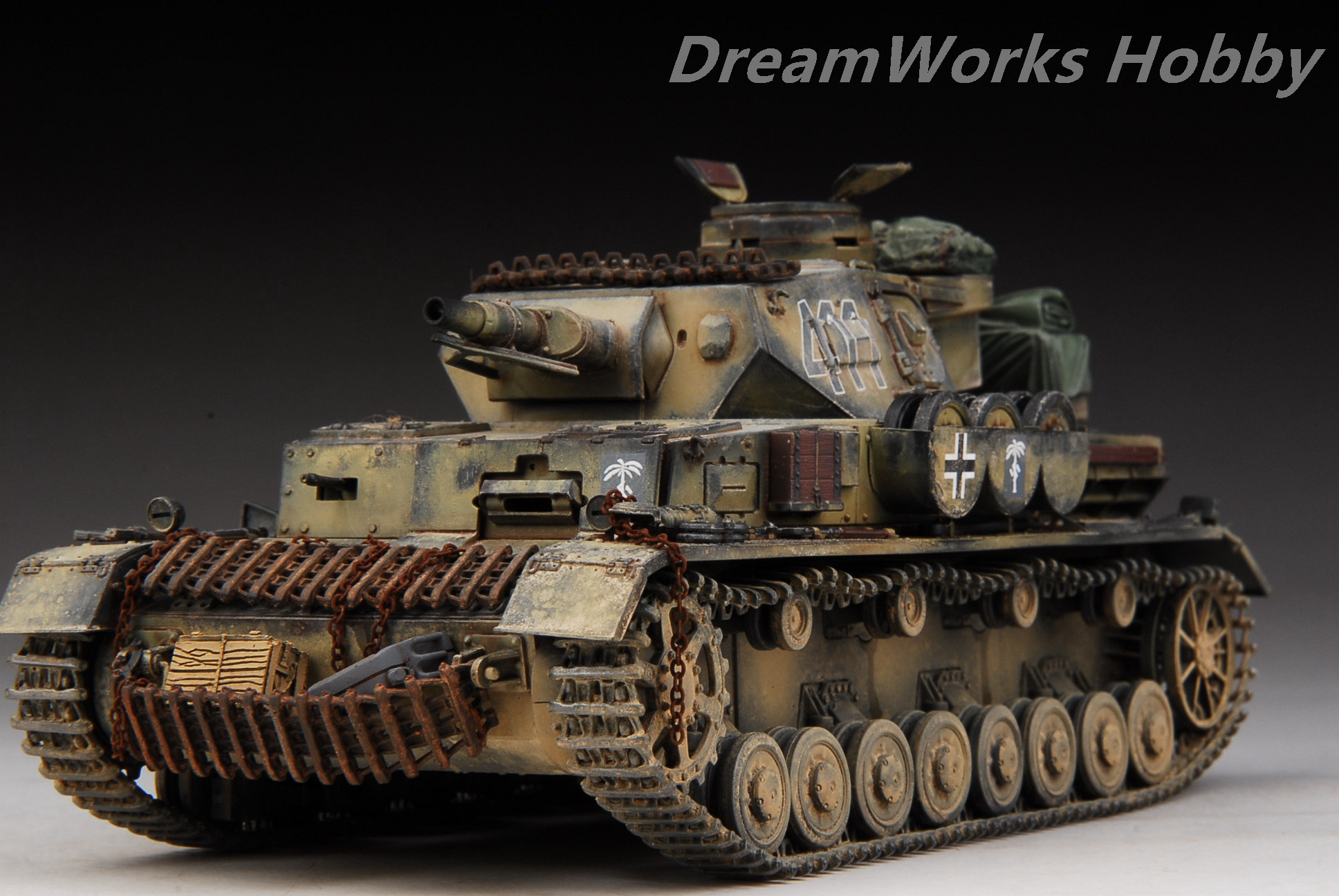 Award Winner Built Dragon 1/35 Panzer IV E /Pz.Kpfw.IV Ausf.E DAK +PE  +Resin