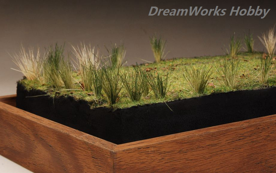 Award Winner Scratch Built 1/35 Long Grass/Leaves Diorama Base Platform  Large