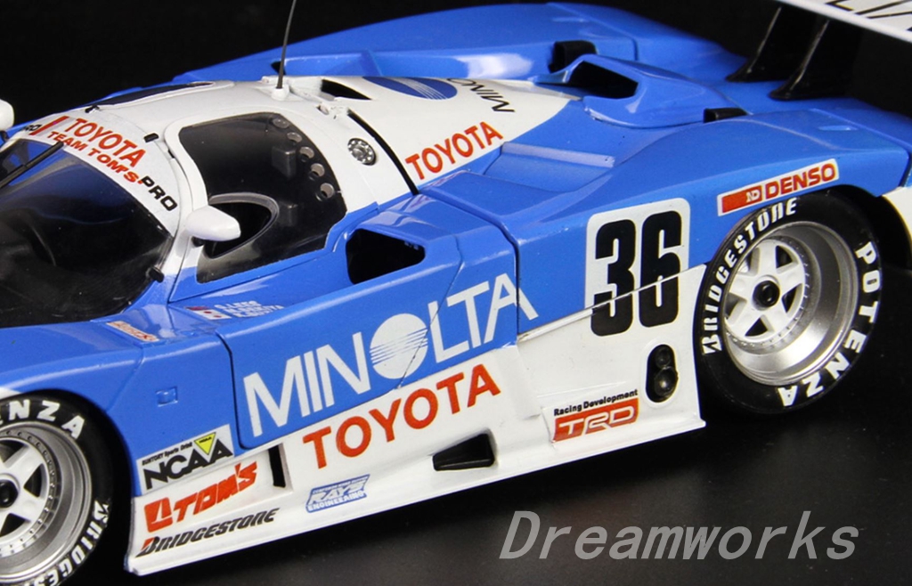 AwardWinner Built Tamiya 1/24 Toyota Group C Racer Minolta Toyota  88C-V+Decal