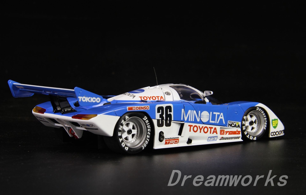 AwardWinner Built Tamiya 1/24 Toyota Group C Racer Minolta Toyota  88C-V+Decal