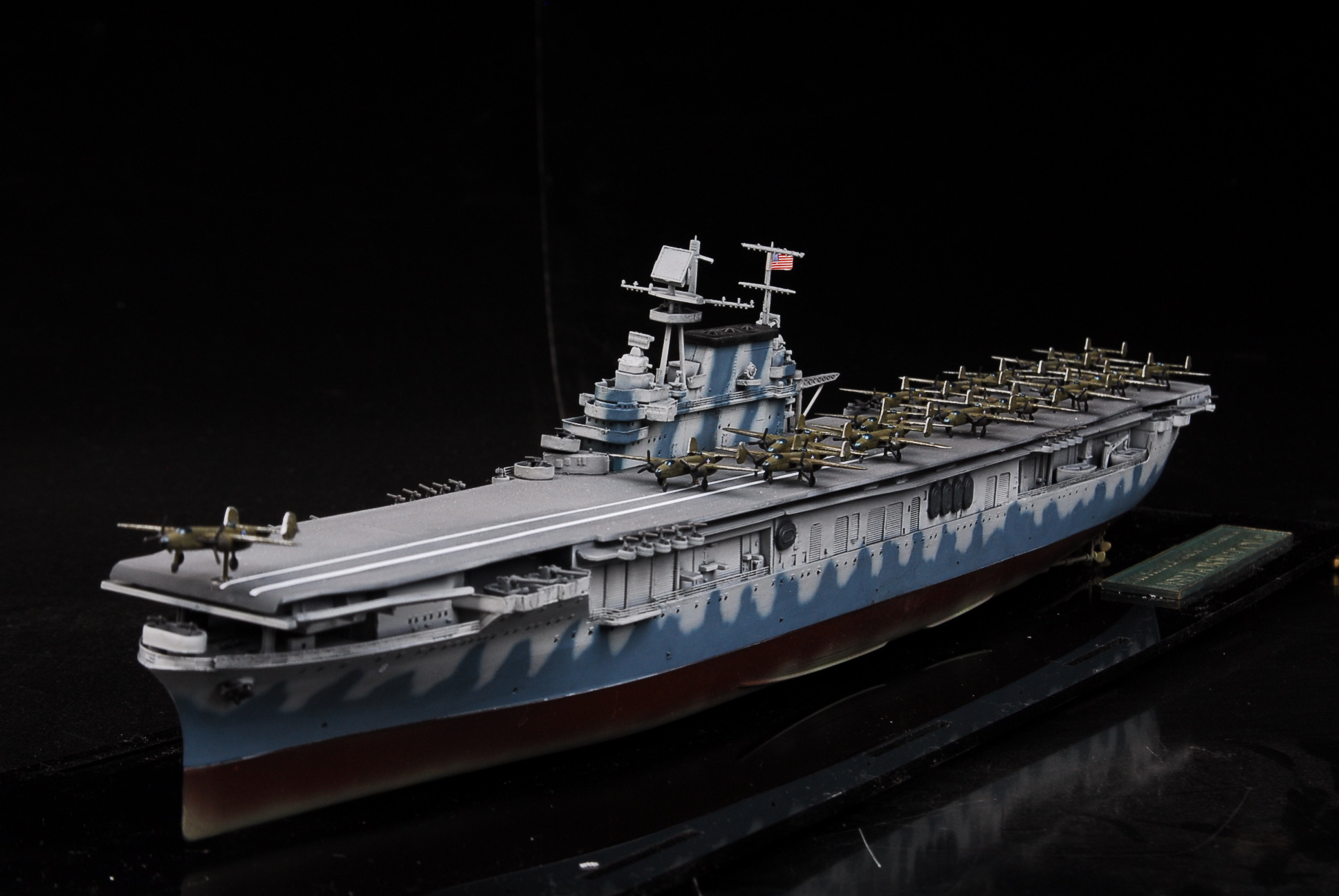 Award Winner Built 1 700 Uss Cv 8 Hornet 1942 Doolittle Raid Tokyo Pe B 25 Ebay