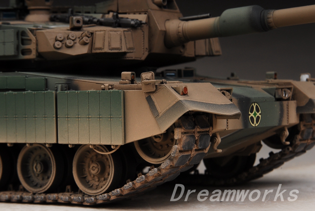 Award Winner Built Academy 1/35 K2 Black Panther ERA Main Battle Tank +PE
