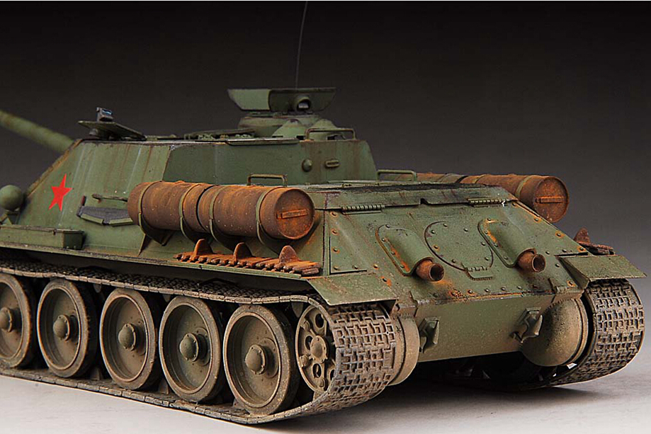 Award winner built 1 35 sovi tique SU 100  CY 100  Tank  